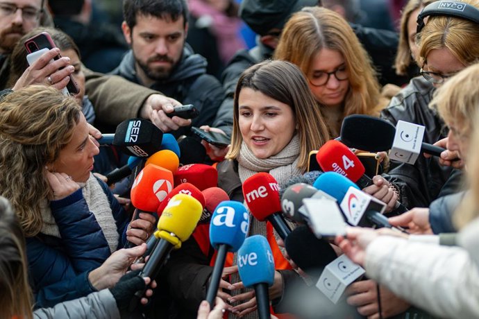 Archivo - Arxivo - La portaveu del Sindicat de Llogateres, Carme Arcarazo, en una foto d'arxiu