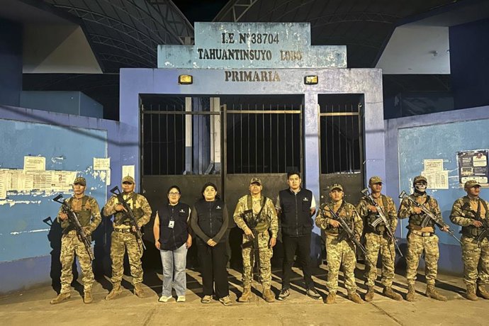 Perú.- ERM 2026: Fuerzas Armadas ya resguardan locales de votación en todo el país