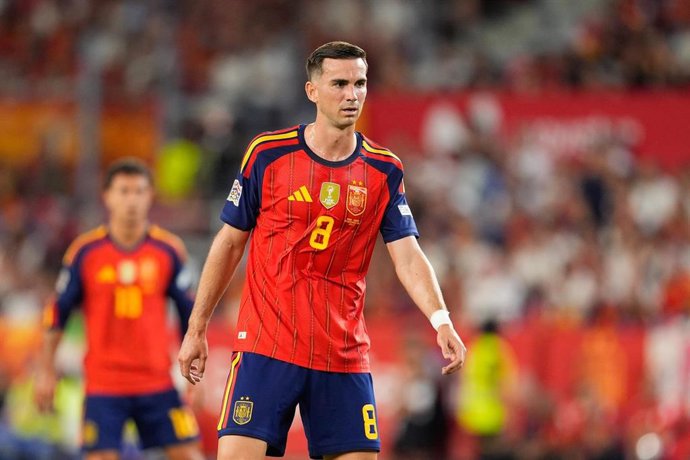 Fabián Ruiz con la selección española de fútbol