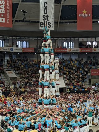 Un castell del Concurs de Castells de 2026, a Tarragona