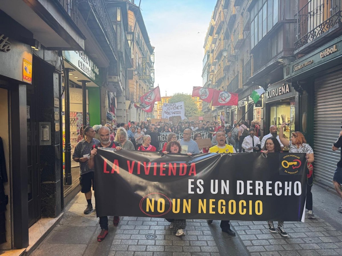 La ciudadanía de C-LM se echa a la calle por el derecho a la vivienda y hacia la huelga general: No podemos más