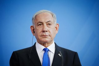 Archivo - 16 March 2023, Berlin: Prime Minister of Israel Benjamin Netanyahu speaks during a joint press conference with German Chancellor Olaf Scholz at the Federal Chancellery. Photo: Kay Nietfeld/dpa