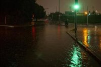 Un total de 12 carreteras cortadas en las provincias de Barcelona y Girona por las lluvias