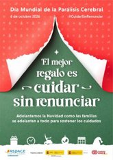 Foto: ASPACE adelanta la Navidad con #CuidarSinRenunciar y pide más apoyos para familias de personas con parálisis cerebral