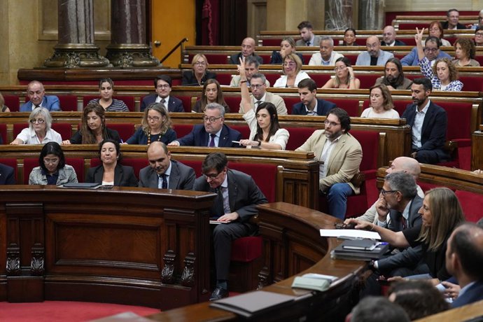 Votacions durant el debat d'aquesta setmana