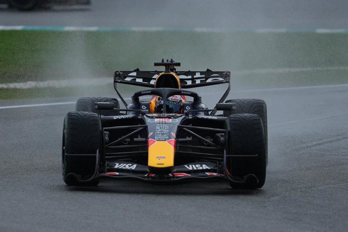 October 4, 2026, Kuala Lumpur, Malaysia: Max Verstappen (NLD) (Oracle Red Bull Racing) during the race of the Formula 1 Bahrain Grand Prix In Malaysia 2026 at the Sepang International Circuit.