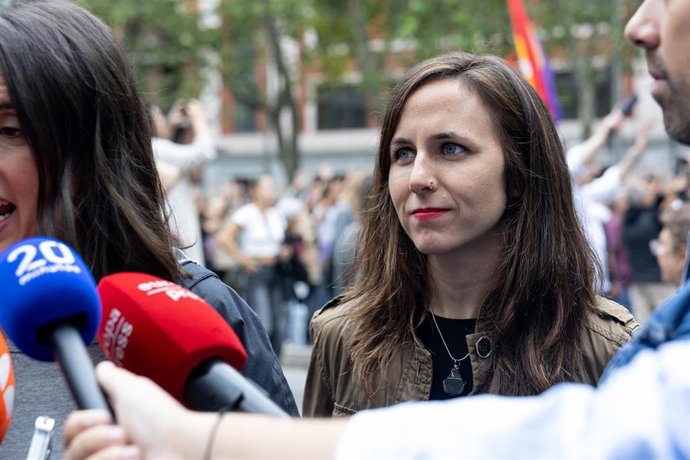 La secretaria general de Podemos, Ione Belarra