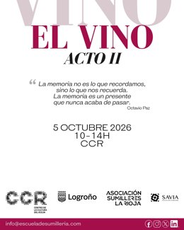 Evento el  VINO en el CCR