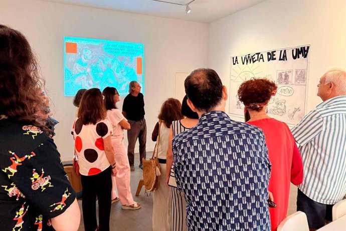 El Espacio Cero de la Unversidad de Málaga acoge una nueva exposición titulada 'Las viñetas de Eugenio'.