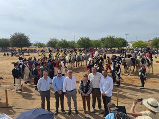 Recreación Histórica de la batalla de Bailén a la que ha acudido el delegado territorial de Turismo, Justicia, Desregulación y Administración Local, Mario Martos.