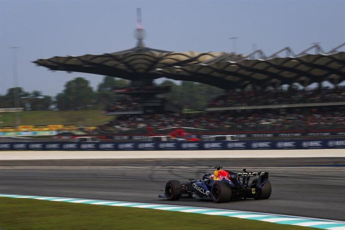 Max Verstappen en Sepang