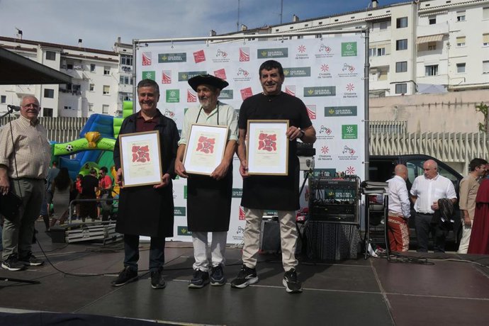 José Ignacio Zuazu de Pamplona gana el XX Concurso Navarro de Chistorra.