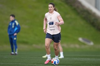 Archivo - Alexia Putellas during the training camp of Spain Women Team ahead of the qualification matches for the Brazil 2027 World Cup at the Ciudad del Futbol on March 01, 2026, in Las Rozas, Madrid, Spain.
