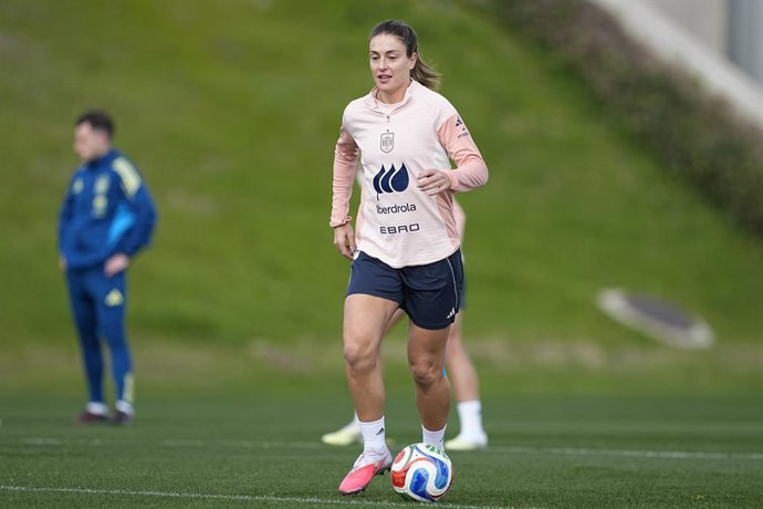 Archivo - Alexia Putellas during the training camp of Spain Women Team ahead of the qualification matches for the Brazil 2027 World Cup at the Ciudad del Futbol on March 01, 2026, in Las Rozas, Madrid, Spain.