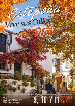 Cartel de 'Estepona Vive sus Calles'.