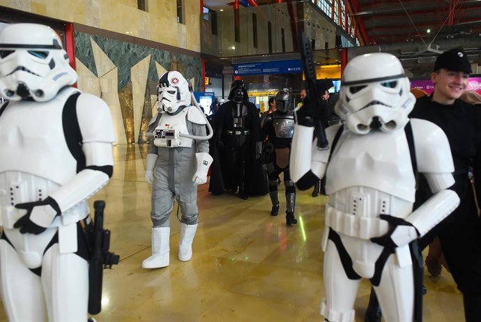 Imagen del ambiente en la tercera jornada de la San Diego Comic-Con en Málaga. A 3 de octubre de 2026, en Málaga (Andalucía, España)