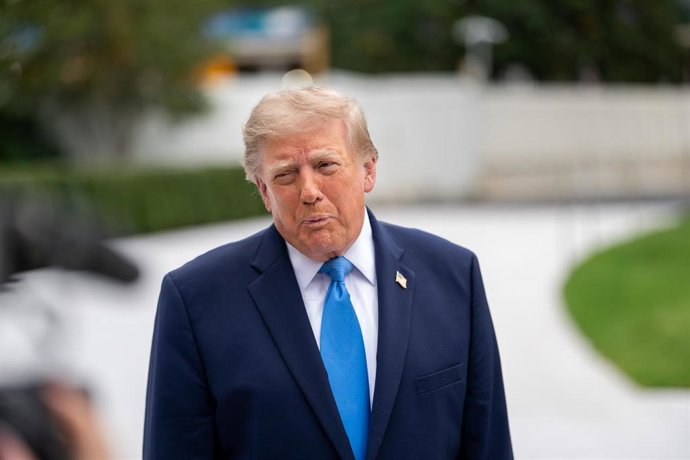 Archivo - El presidente de Estados Unidos, Donald Trump