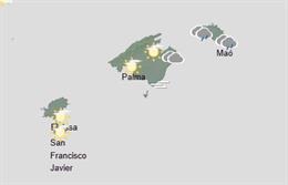 El tiempo hoy, lunes 5 de octubre, en Baleares.