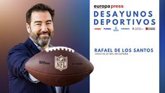 Foto: Rafael de los Santos y el NFL Madrid Game, protagonistas este martes en los Desayunos Deportivos de EP