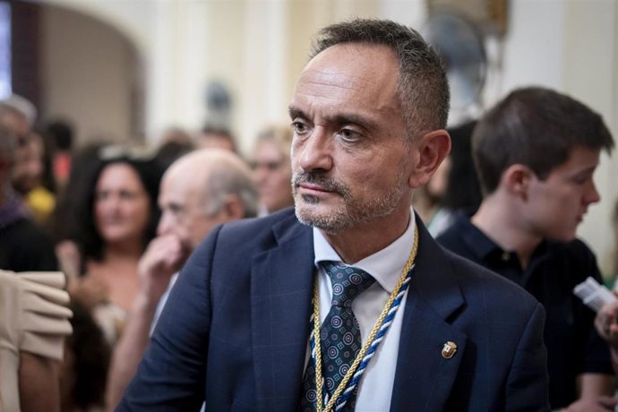 El alcalde de Móstoles, Manuel Bautista.