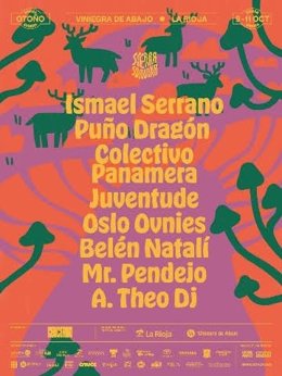 Sierra Sonora Otoño lleva a Ismael Serrano, Puño Dragón y Colectivo Panamera este fin de semana a Viniegra de Abajo