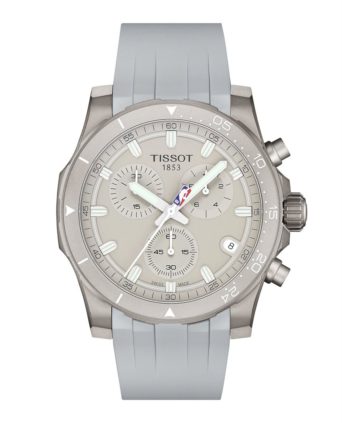 Tissot Launches New NBA Chronograph in Sandblasted Steel
