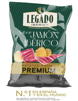 Patatas Fritas Premium Legado Ibérico, el nuevo producto nacido de la alianza estratégica entre ElPozo Alimentación y Rubio Snacks