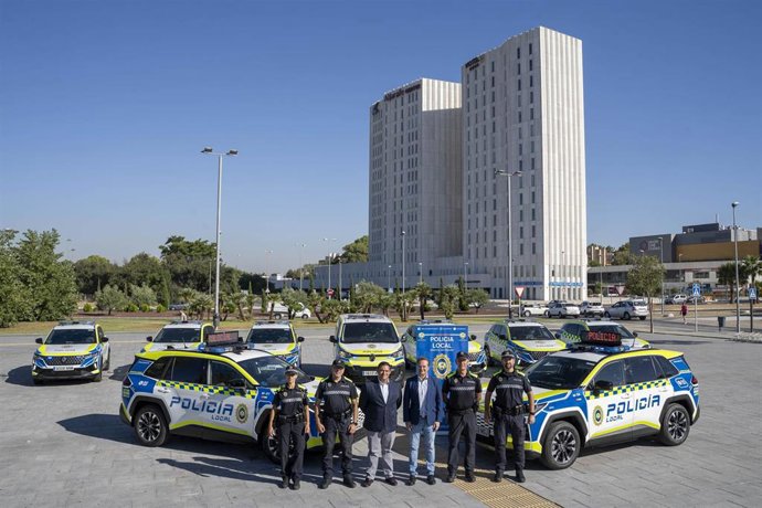 Nuevos vehículos de la Policía Local de Mairena del Aljarafe