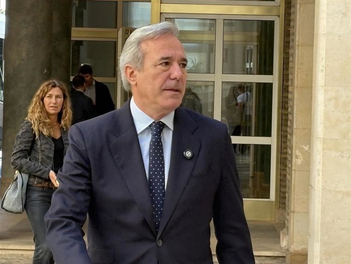 El presidennte del Gobierno de Aragón, Jorge Azcón.