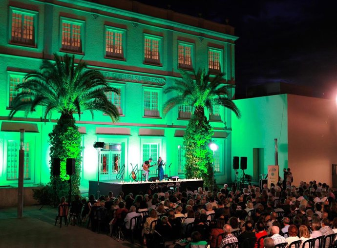 Una actuación de 'Música en el Patio' de Alcalá de Guadaíra (Sevilla).