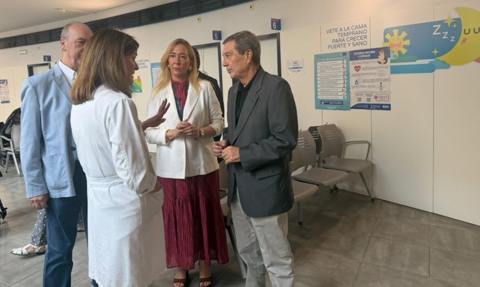 Gómez en el Centro de Salud de Aldaia