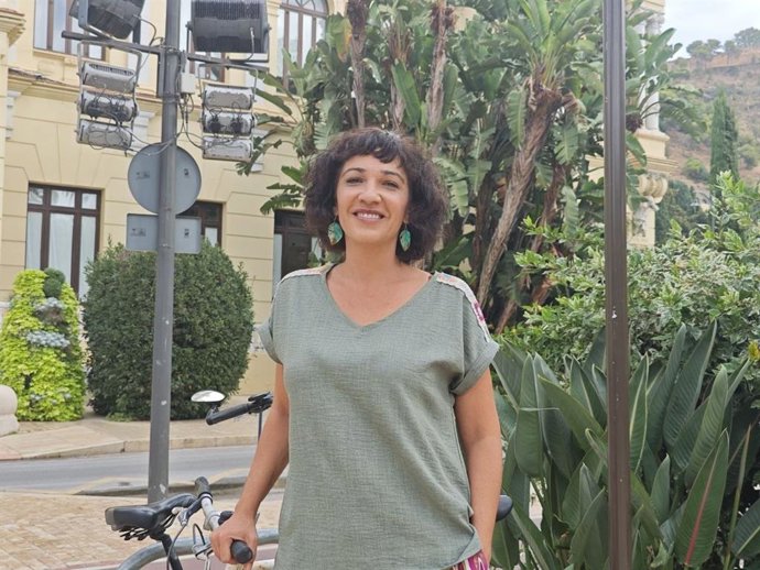 La coordinadora provincial de IU, Toni Morillas.