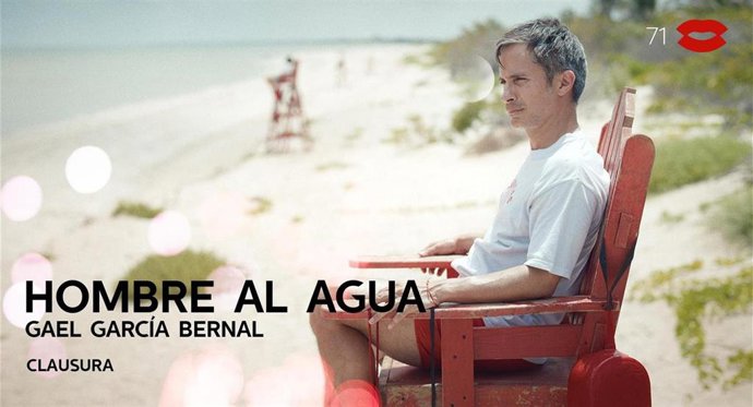 Gael García Bernal clausurará la 71 Seminci con 'Hombre al agua'.