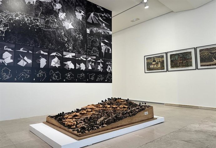 Exposición 'Fernando Higueras. Diálogo entre Arte y Arquitectura', en el Museo Patio Herreriano de Valladolid.