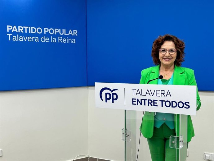 Archivo - La senadora del PP por la provincia de Toledo Carmen Riolobos