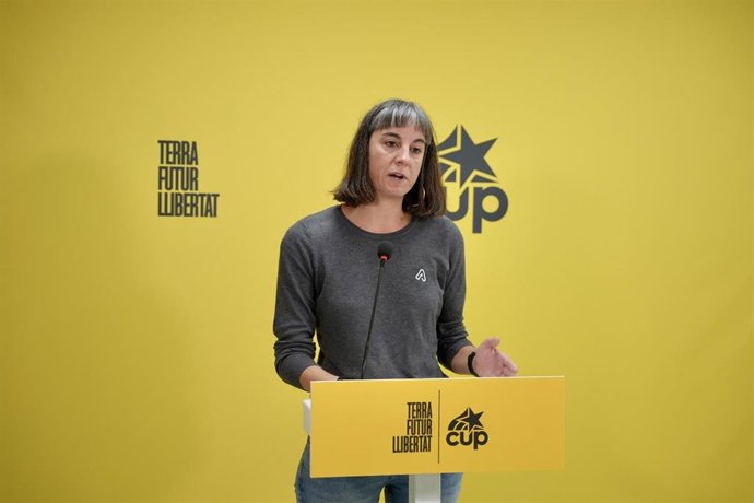 La portavoz de la CUP, Su Moreno