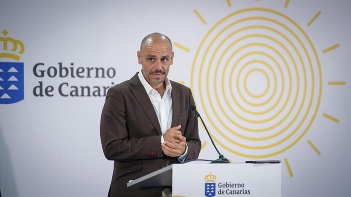 Archivo - Arquivo - O porta-voz do Governo das Canárias, Alfonso Cabello