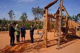 Foto: De erial a parque de más de 5 hectáreas, con 'pumptrack' y refugio de mariposas: el Benedicto XVI abre en Canillejas