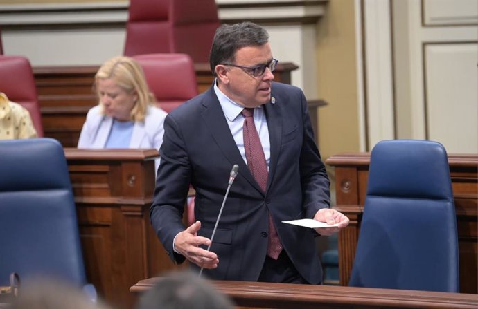 Archivo - Manuel Miranda, consejero de Política Territorial del Gobierno de Canarias