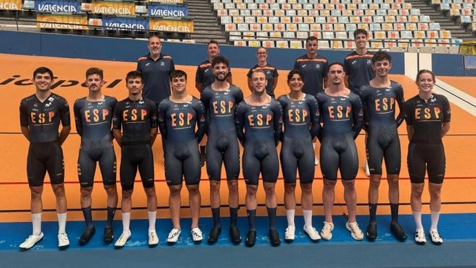 Selección española para el Mundial de ciclismo en pista de Shanghái 2026