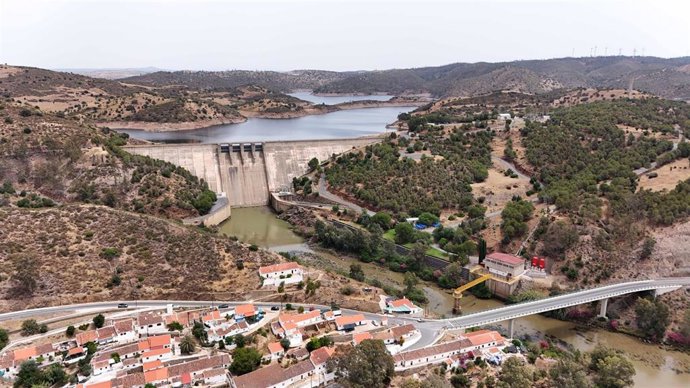Archivo - Presa del Chanza (Huelva).