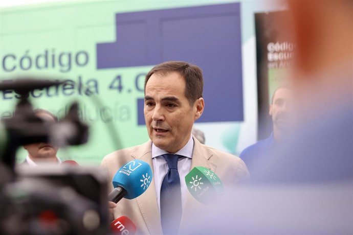 El consejero de Inteligencia Artificial, Desarrollo Digital y Administración Pública, José Antonio Nieto, en imagen de archivo.