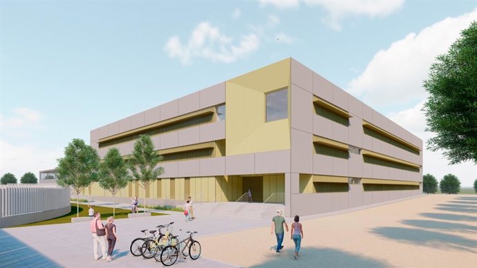 El proyecto del nuevo instituto de Los Bermejales.