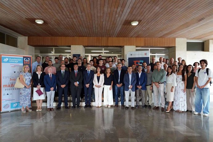 La Facultad de Económicas de Málaga amplía sus instalaciones con nuevas aulas en el edificio Esther Duflo.