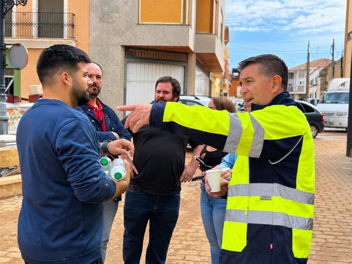 El presidente de la Diputación de Albacete, Santi Cabañero.