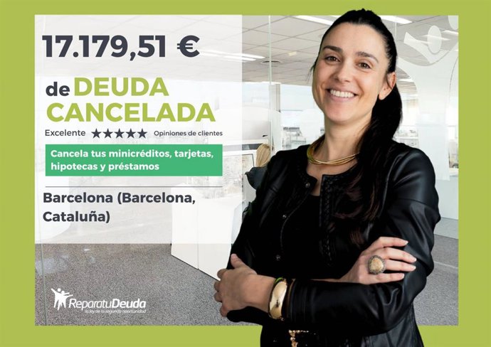 17.179,51 € de deuda quedan atrás para un jubilado de Barcelona (Barcelona, Cataluña)