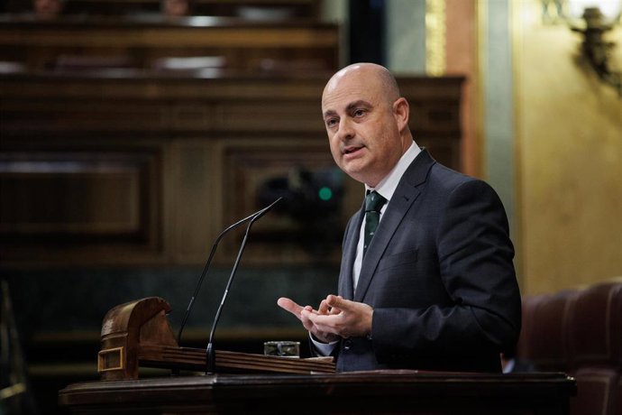 Archivo - El diputado del PSOE Diego Taibo en el Congreso