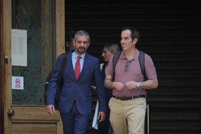 Archivo - El exsecretario general del Departament de Salut, Marc Ramentol, a su salida de la Audiencia de Barcelona, a 1 de julio de 2026, en Barcelona, Catalunya (España). 