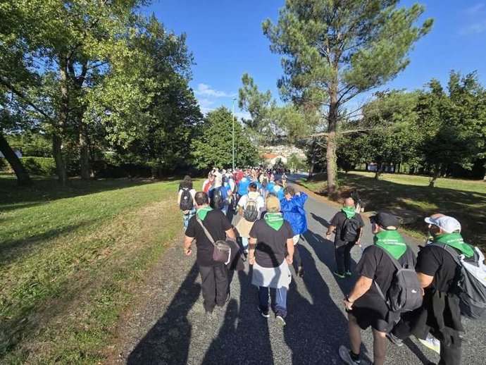 Cinco presos de Gipuzkoa participan en el cierre del V Camino de Santiago Penitenciario para la reinserción social