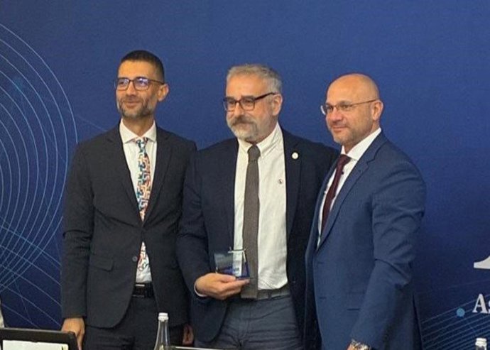 El nuevo presidente de Eurel, Miquel Oliver, en la elección